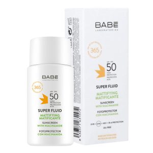 Super Fluid Fotoprotector Matificante SPF 50 Protección Solar Oil-Free para Piel Grasa o Acneica