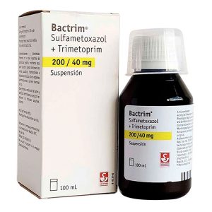 Bactrim Sulfametoxazol + Trimetoprim 200/40mg Frasco 100ml