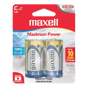 Batería Alcalina Tipo C Maxell