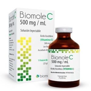 Biomole C 500mg/ml – Vitamina C (Vía Intravenosa)