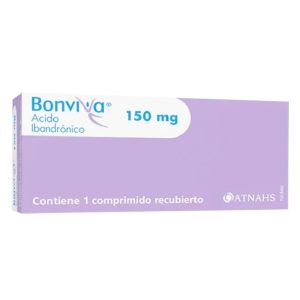 Bonviva 150 mg Ácido Ibandrónico Tratamiento de la Osteoporosis