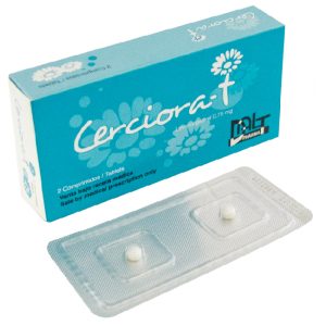 Cerciora T 0.75mg Levonorgestrel – Pastilla del Día Después Anticoncepción de Emergencia