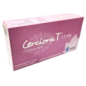 Cerciora T 1.5 mg Levonorgestrel – Pastilla del Día Después Anticoncepción de Emergencia