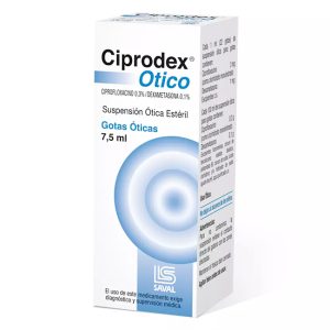 Ciprodex Ótico Ciproflxacino / Dexametasona Solución Ótica 7.5ml