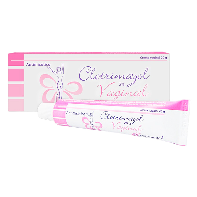 Clotrimazol 2% Crema vaginal 20g Tratamiento de Infecciones Vaginales - Imagen 2