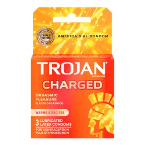 Condones Trojan Charged