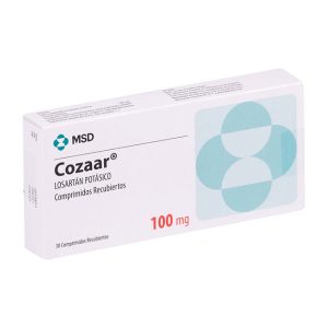 Cozaar 100mg Losartán Potásico