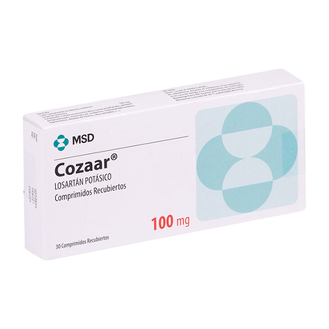 Cozaar 100mg Losartán Potásico - Imagen 2