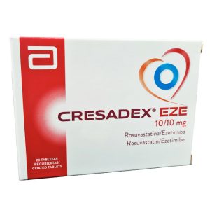 Cresadex Eze 10/10mg Rosuvastatina Ezetimiba