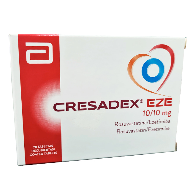Cresadex Eze 10/10mg Rosuvastatina Ezetimiba - Imagen 2