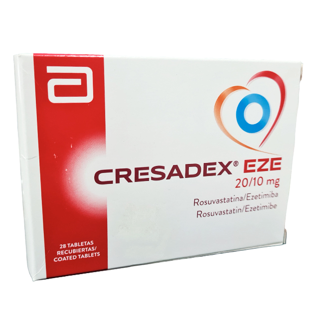 Cresadex Eze 20/10mg Rosuvastatina Ezetimiba - Imagen 2
