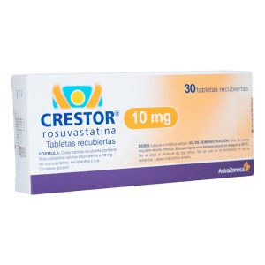 Crestor 10mg Rosuvastatina Tratamiento del Colesterol
