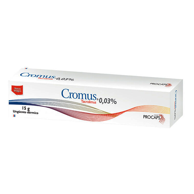 Cromus 0,03% Tacrolimus 15g Dermatitis Atópica - Imagen 2