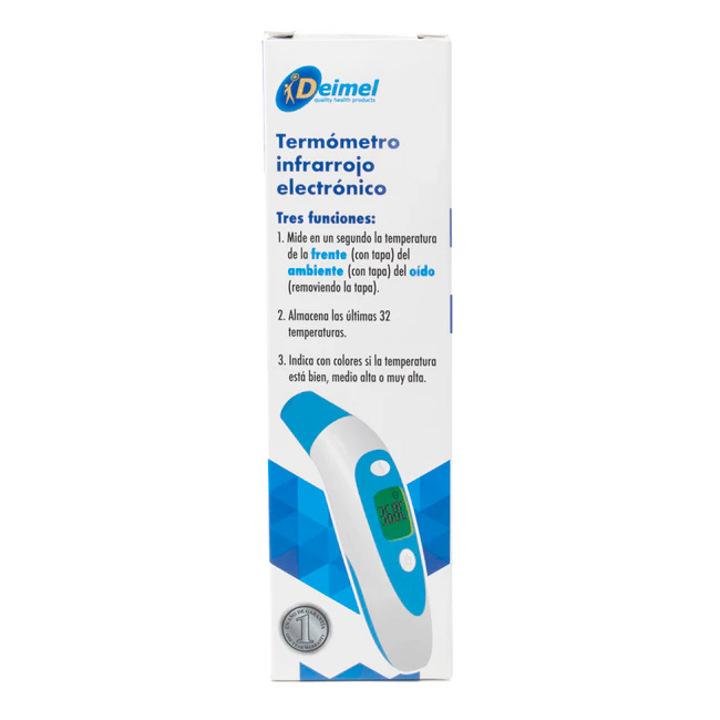 Termómetro Infrarrojo Electrónico Deimel – Precisión y Funcionalidad en un Solo Dispositivo - Imagen 3