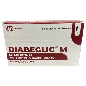 Diabeglic M 50/1000mg Comprimidos para Control de Diabetes Tipo 2