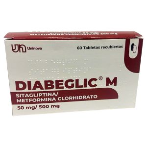 Diabeglic M 50/500 mg Tratamiento Combinado para la Diabetes Tipo 2