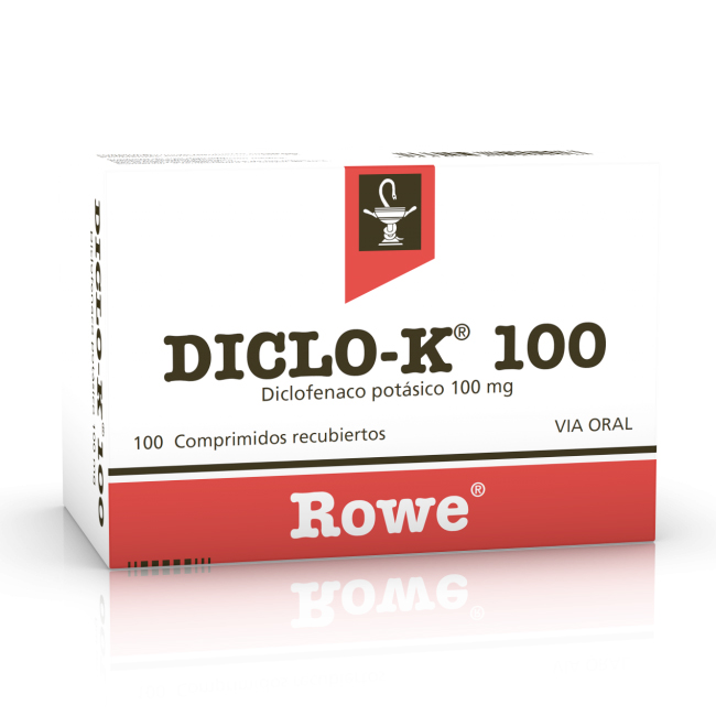 Diclo-k 100 (Diclofenaco potásico) 100mg – Dolor e Inflamación - Imagen 2