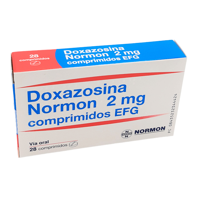 Doxazosina Normon 2mg comprimidos EFG - Imagen 2