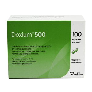 Doxium 500 Dobesilato de Calcio 500mg