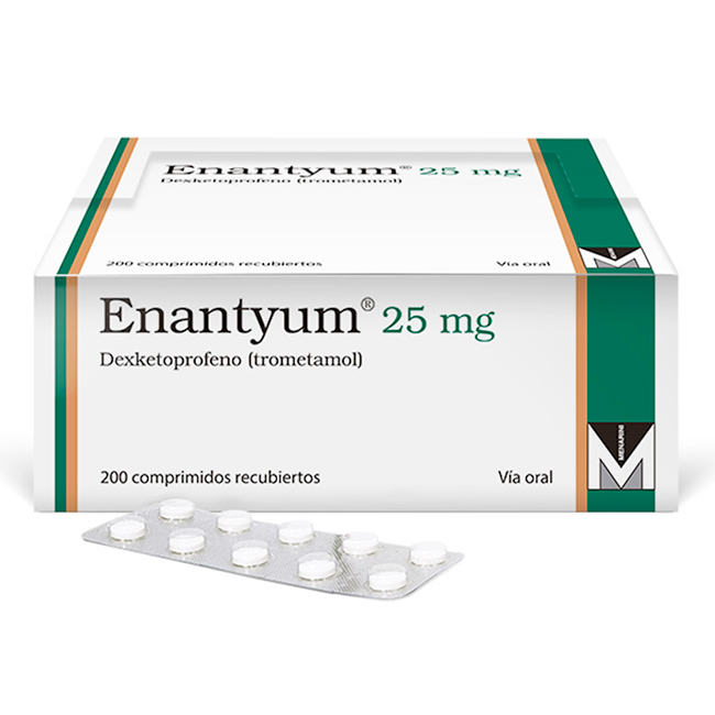 Enantyum (Dexketoprofeno) 25mg – Dolor e Inflamación - Imagen 2