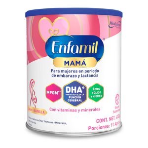 Enfamil Mamá Suplemento Nutricional en Polvo para Embarazo y Lactancia Sabor Vainilla 400g