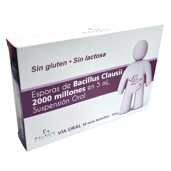 Esporas de Bacillus Clausii 5ml – Paladin Pharma