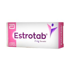Estrotab 2mg Estradiol Aliviar Síntomas de la Menopausia
