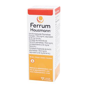 Ferrum Hausmann Gotas 30ml tratamiento para la Carencia de Hierro