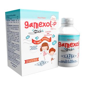 Gamexol-P 60ml Loción Antipiojo