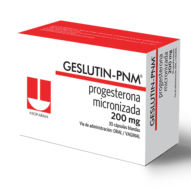 Geslutin-PNM® progesterona micronizada 200mg - Imagen 3