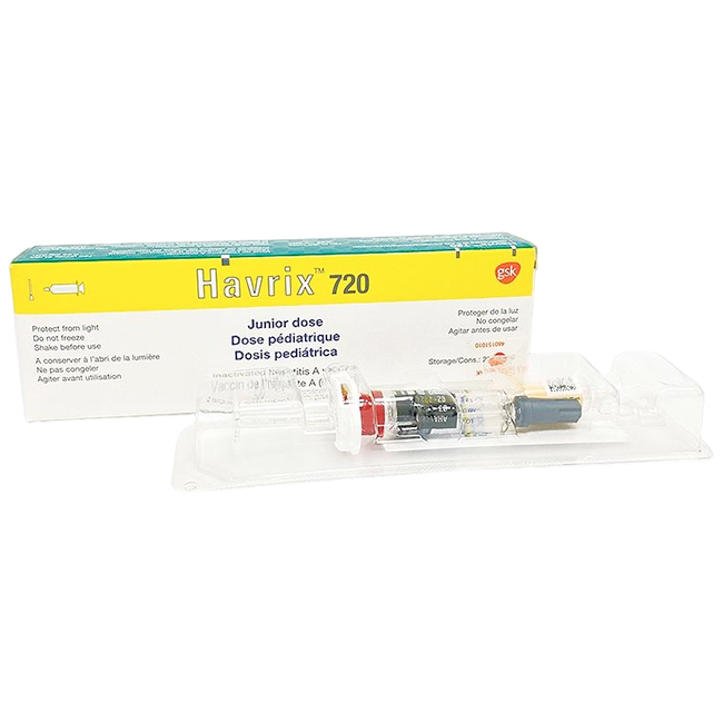 Havrix 720 Junior Vacuna contra infección por el virus de la Hepatitis GSK - Imagen 2