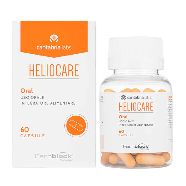 Heliocare Cápsulas Fotoprotección Oral con Fernblock para una Protección Solar Integral - Imagen 2