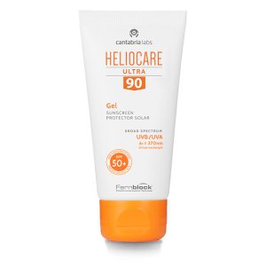 Heliocare Ultra 90 Gel SPF 50+ Protector Solar Ligero para Piel Mixta y Grasa