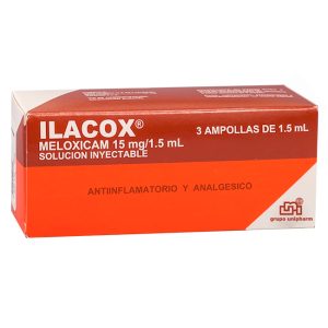 Ilacox Solución Inyectable 15mg/1.5ml