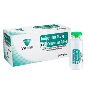 Imipenem 0,5g + Cilastatina 0,5g – Antibiótico Potente para Infecciones Graves