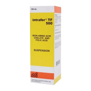 Intrafer TF-500 Suspensión Oral – Suplemento Antianémico para Todas las Edades
