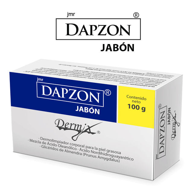 Dapzon Jabón 100g Dermolimpiador intensivo para piel grasa