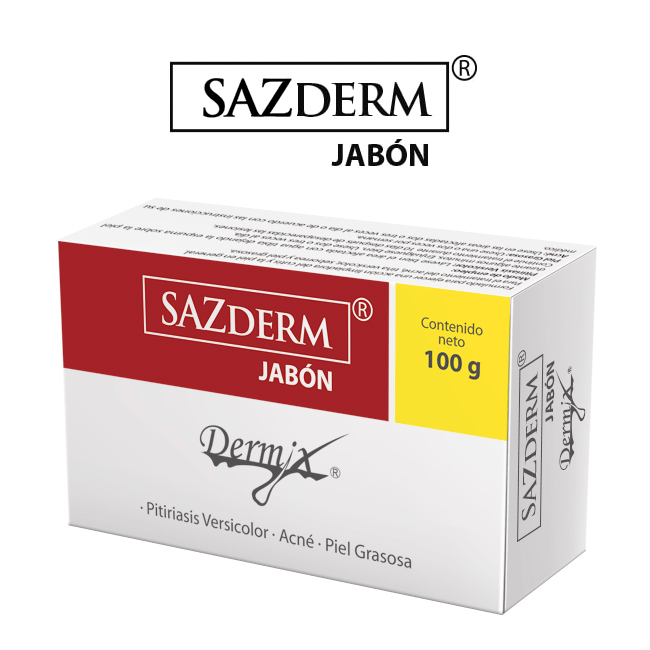 SAZderm Jabón 100g Dermix - Imagen 2