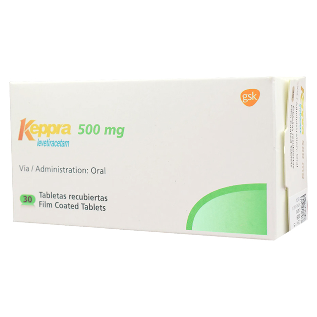 Keppra Levetiracetam 500mg Antiepiléptico Tabletas - Imagen 2