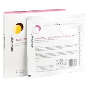 L-Mesitran Border 10x10cm – Almohadilla de Hidrogel de Miel