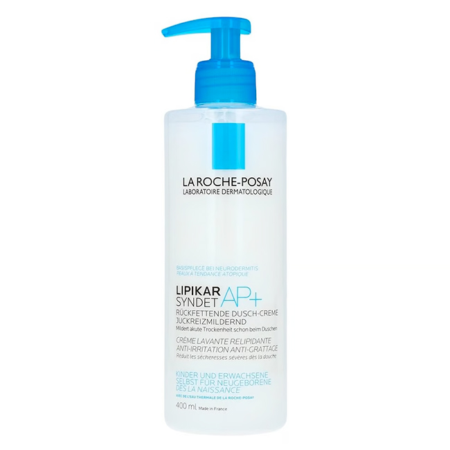 Lipikar Syndet AP+ 400ml La Roche-Posay - Imagen 2