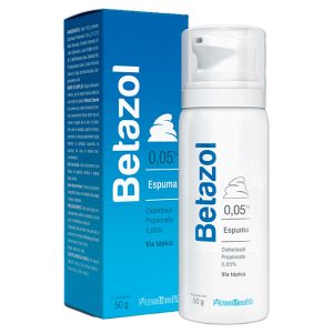 Betazol Espuma 50g Corticosteroide Tópico para Afecciones de la Piel