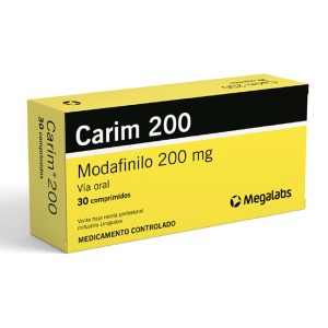 Carim 200 Modafinilo 200mg para la Somnolencia Diurna Narcolepsia y Mejora Cognitiva