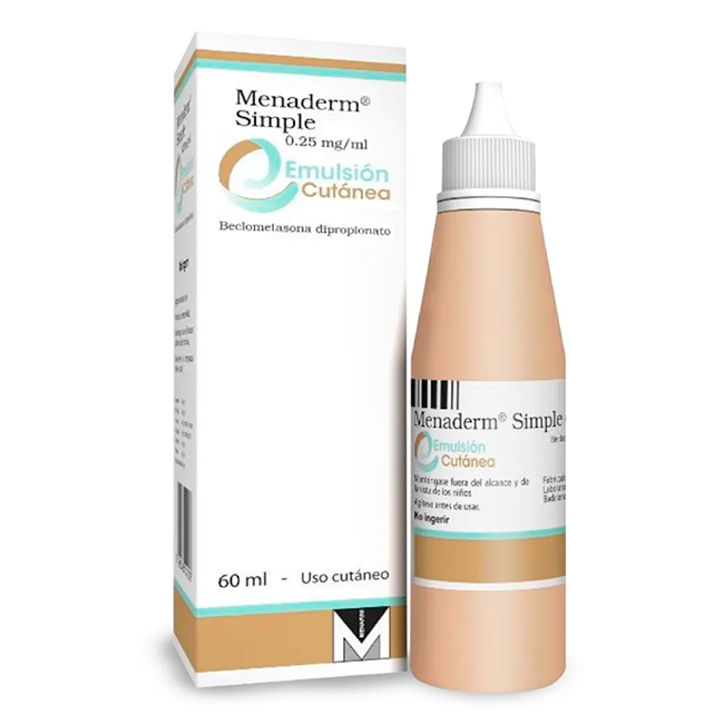 Menaderm Simple Emulsión Cutánea 60ml - Imagen 2