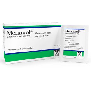 Menaxol Acetilcisteína 200mg