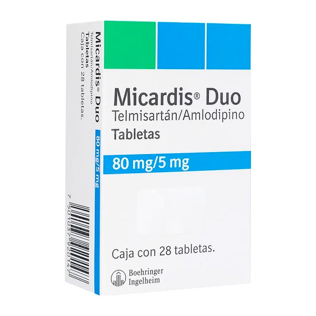 Micardis Duo Telmisartán 80mg / Amlodipino 5mg - Imagen 2