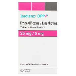 Jardianz DPP Empagliflozina 25mg / Linagliptina 5mg