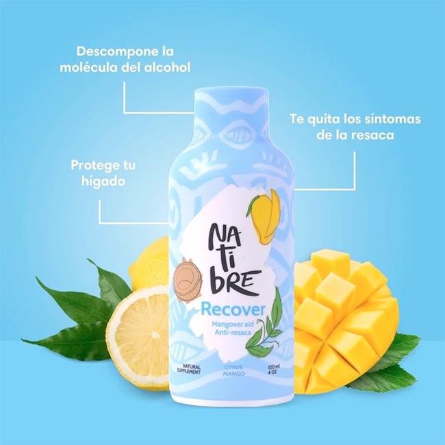 Natibre Recover – Anti-Resaca 120ml - Imagen 3