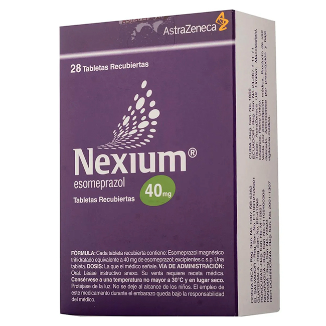 Nexium 40mg Esomeprazol (Protector Gástrico) - Imagen 2