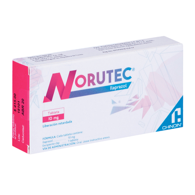 Norutec 10mg Ilaprazol - Imagen 2